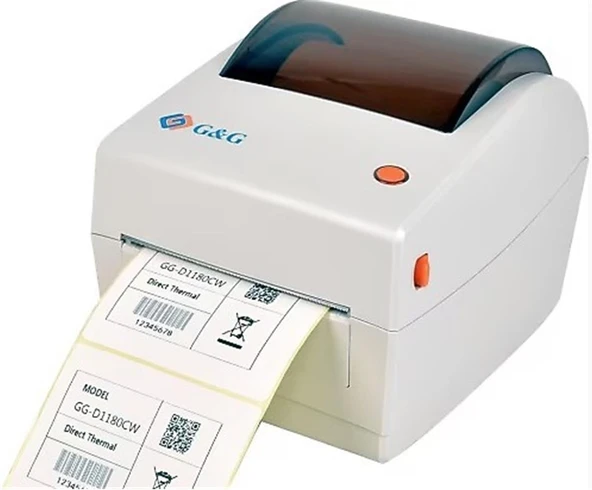 G&G GG-D1180CW Termal Barkod Etiket Yazıcı ürün görseli 1