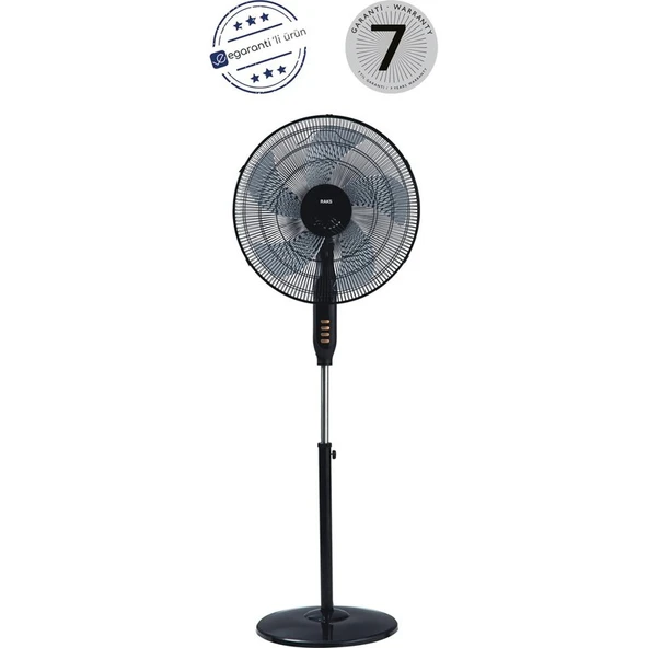 Raks Ayaklı Vantilatör 65 W Güçlü Performans 45 Cm Çaplı 5 Kollu Pervane ile Serinletir ürün görseli 1