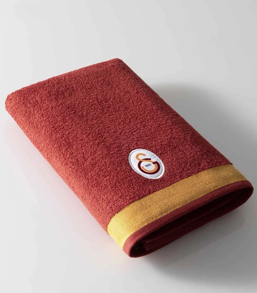 Taç Taraftar Lisanslı Galatasaray Bukle Banyo Havlusu (70x140) ürün görseli 1