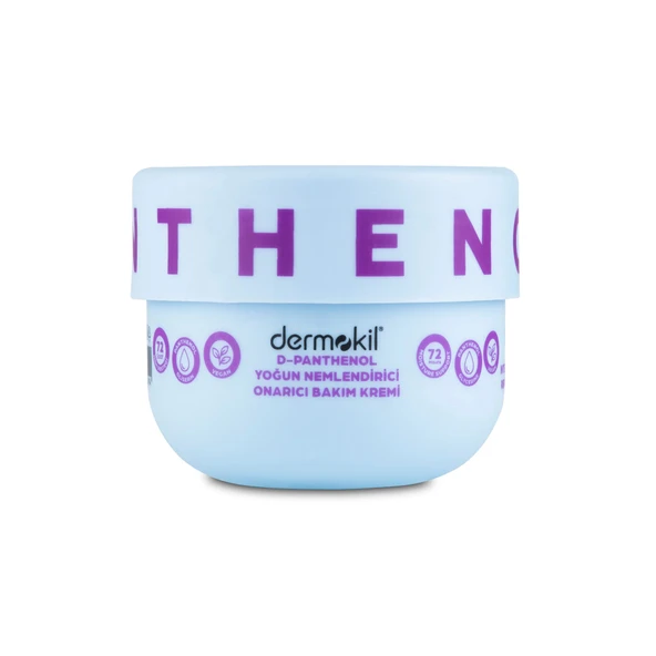 DERMOKİL D-PANTHENOL YOĞUN NEMLENDİRİCİ ONARICI BAKIM KREMİ 250 ML ürün görseli 1