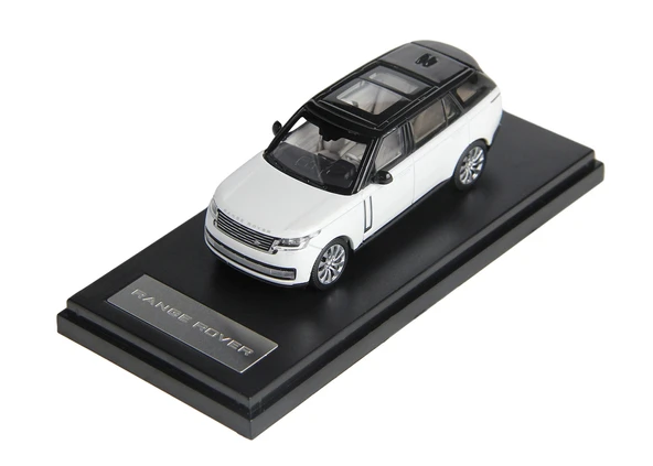 LCD Models 1/64 Range Rover White & Black 2022 ürün görseli 1