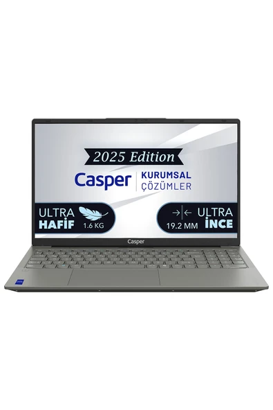Casper Nirvana X700 Ryzen5-7430U 8GB 500GB SSD 15.6" W11H Laptop X700.7430-8V00T-G-F ürün görseli 1