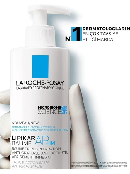 La Roche Posay Lipikar Baume Ap + Max 400 Ml - Resim 2