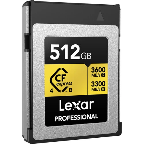 Lexar 512GB Professional CFexpress Type B Gold - Resim 2