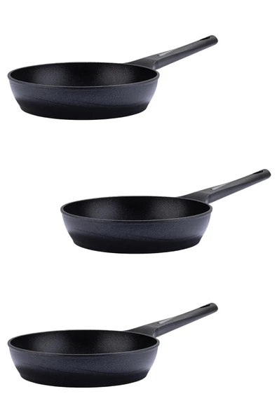 CooknKeep Martı 26 cm Döküm Tava 3'lü Set ürün görseli 1