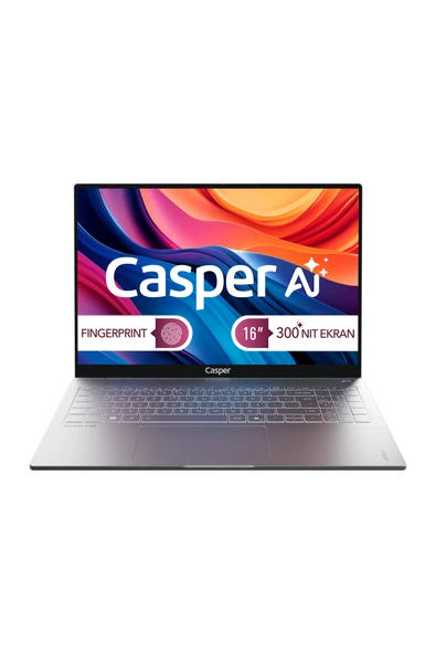 Casper Nirvana S100 Series 2 Core 9-270H 16GB Ddr5 500GB Freedos 16" S100.270H-BV00X-G-F ürün görseli 1