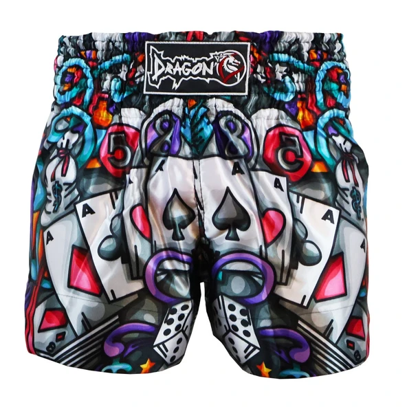 DragonDo MT3042 Muay Thai Kick Boks Şortu Dijital Baskılı Şort ürün görseli 1