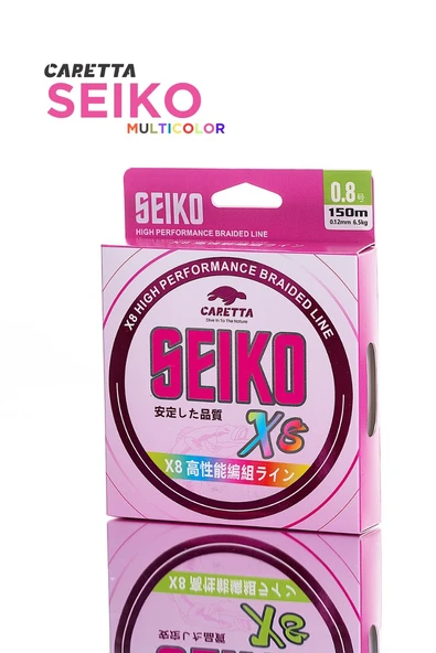 CARETTA SEIKO 8X 150 MT MULTICOLOR İP MİSİNA ürün görseli 1