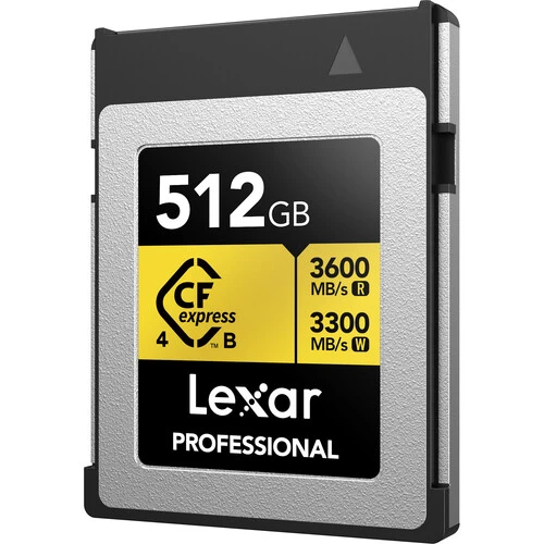 Lexar 512GB Professional CFexpress Type B Gold - Resim 3