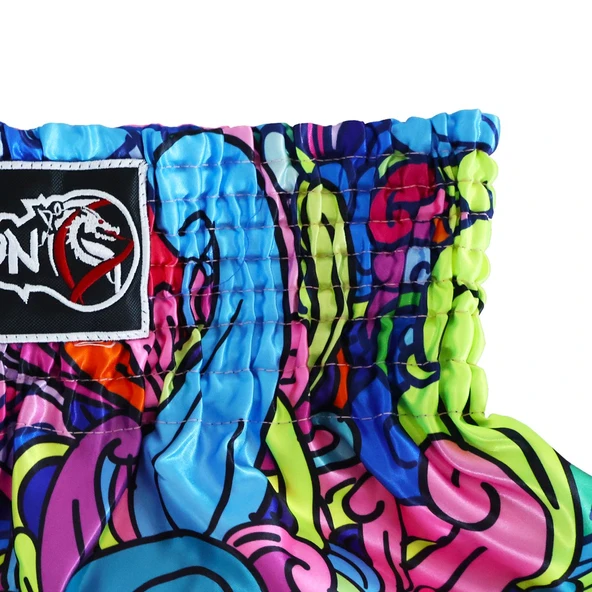 DragonDo MT3040 Muay Thai Pembe Kick Boks Şortu - Resim 5