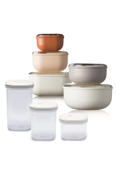 CooknKeep Pull Box Saklama Kabı Seti – 8 Parça ürün görseli 1
