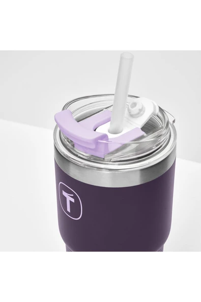 Tupperware Big T Termos 630ML Böğürtlen - Resim 3