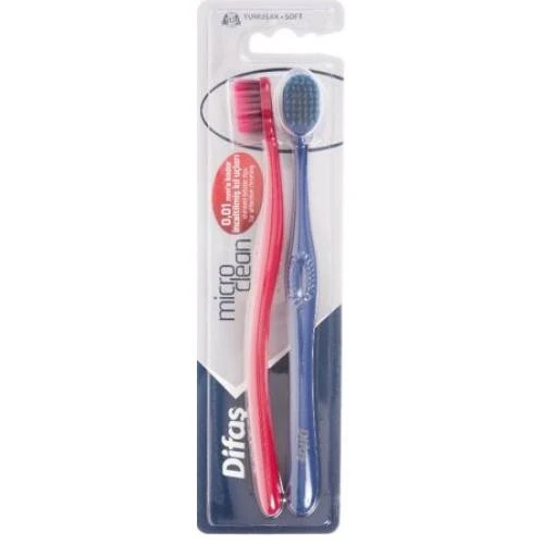 DİFAŞ MİCRO CLEAN 2Lİ DİŞ FIRÇASI ürün görseli 1