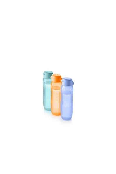 Tupperware Eco Şişe 3'lü Set Suluk Ve Matara 750 ml ürün görseli 1