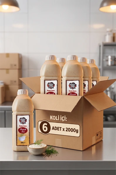 Ranch Sos 2000 G x 6 Adet - 1 Koli (Koli Bazlı Avantaj Paketi) ürün görseli 1