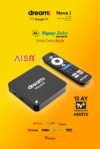 Nova 2 | Android 14 | Yapay Zeka | 12 AY TV+ Üyelik Hediyeli | 4K Lisansli Android TV Box | ürün görseli 1