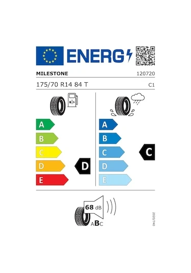 Milestone 175/70R14 84t Carmile Yaz Lastiği 2026 ürün görseli 1