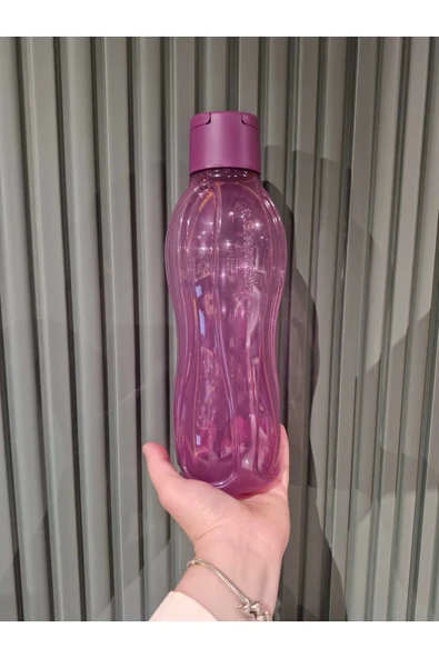 Tupperware EKO ŞİŞE 1 LT MOR ürün görseli 1