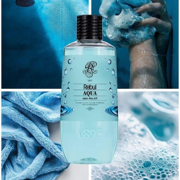 Rebul Duş Jeli 500 ml - AQUA - Resim 3