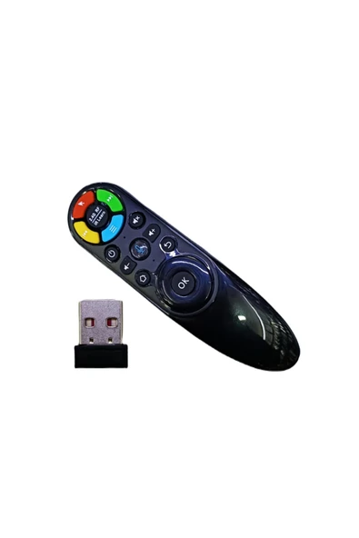 Android Akıllı Uzaktan Kumanda Q9-air Mouse-mikrofonlu - Resim 3