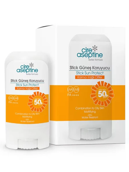 Cire Aseptine Stick Güneş Koruyucu Karma ve Yağlı Ciltler SPF50 17 gr ürün görseli 1