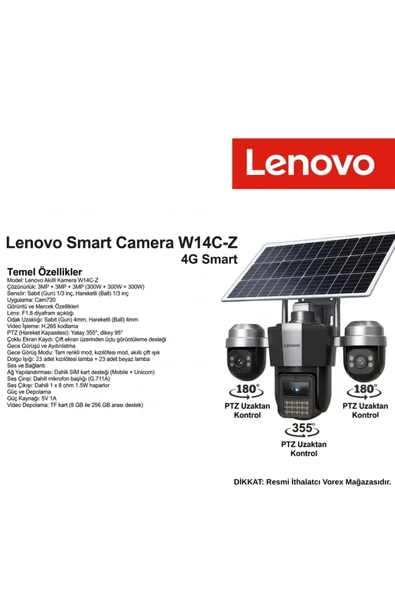 9MP 4G Solar Güvenlik Kamerası - Güneş Panelli, PTZ Uzaktan Kontrol ürün görseli 1