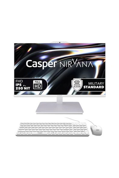 Casper Nirvana A80.1342-DV00X-V-B Intel Core i5-13420H 32GB RAM 500GB SSD Freedos All In One ürün görseli 1