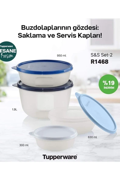 Tupperware Mucize Şeker Set. ürün görseli 1