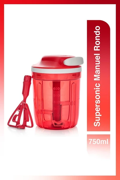 Tupperware Supersonic Manuel Rondo 750 öl Süper Şef Mutfak Robotu ürün görseli 1