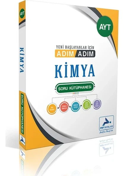 Paraf Yayınları AYT Kimya Soru Kütüphanesi Yeni Başlayanlar İçin Adım Adım ürün görseli 1