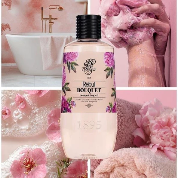 Rebul Duş Jeli 500 ml - BOUQUET - Resim 3