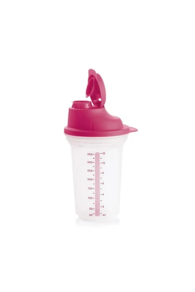 Tupperware 350 ml Vişne Çürüğü Shaker Karıştırıcı Sızdırmaz Sporcu İçecek Hazırlama Şişesi ürün görseli 1