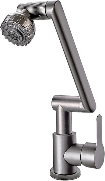 Ahtapot Plus Lavabo Bataryası 1080 Derece Dönebilen Komple Mutfak Batarya ürün görseli 1