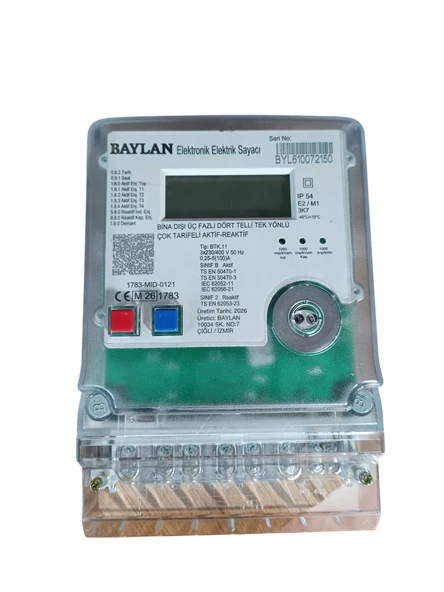 BAYLAN KOMBİ TRİF ELEK SAYACI DRK220 HABERLEŞMELİ ürün görseli 1