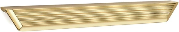 System 9056 Line-Çizgili Kulp Altın Renk Tek Adet 128 Mm Altın Tek Ebat Ssy9056 0128 Gl ürün görseli 1