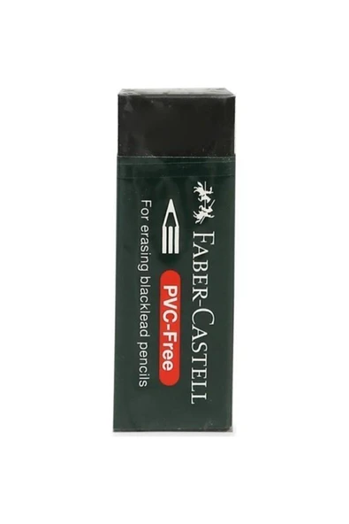 Faber Castel Siyah Silgi (büyük) ürün görseli 1