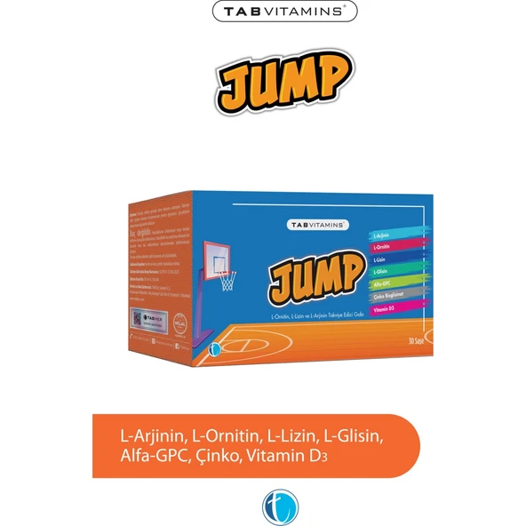 Tabvitamins Jump 30 Saşe ürün görseli 1