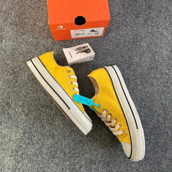 Converse Chuck Taylor Sarı Kadın Spor Ayakkabı ürün görseli 1