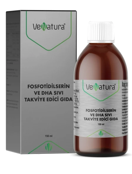 Venatura Fosfotidilserin ve DHA Sıvı Takviye Edici Gıda 150 ml ürün görseli 1