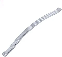 Akasya 320 Mm Krom Gümüş Çizgili Metal Mobilya Kulpu Paslanmaz Sağlam Kulplar Kulbu Dayanıklı ürün görseli 1