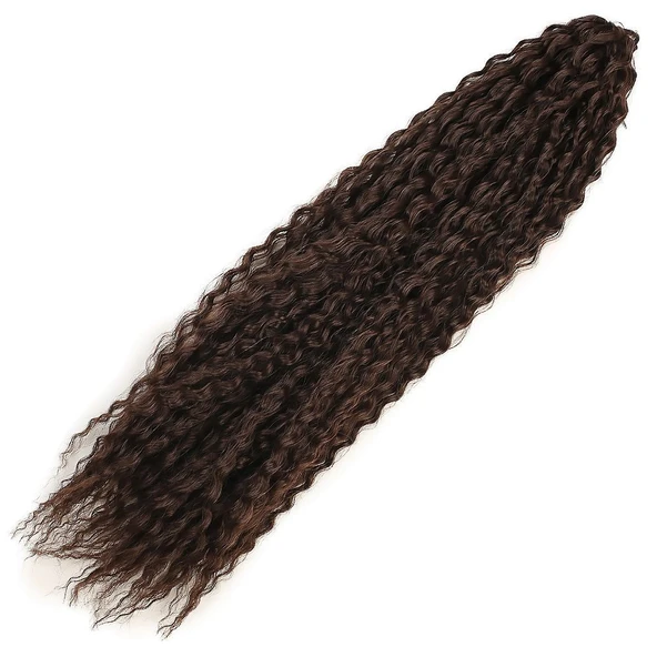 Brazilian Afro Dalgası / Kahverengi ürün görseli 1
