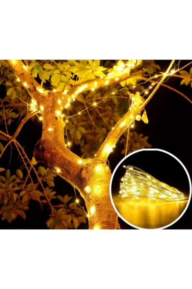 SULED Sl-1042 Dekoratif Peri Led 10 Metre Kumandalı Usb Enerjili 8 Mod Dekor Işık Parti Süsleme Işığı Led ürün görseli 1