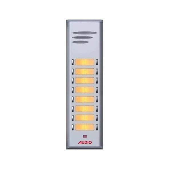 AUDIO 004845 E16 Çift Butonlu Zil Panel 16'lı Fiyatı ürün görseli 1