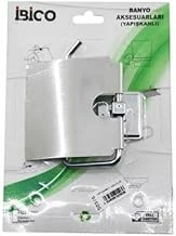 Banyo Bny-503G Metal Geniş Kapaklı Tuvalet Kağıtlığı, Yapışkanlı Montaj Sistemi ürün görseli 1