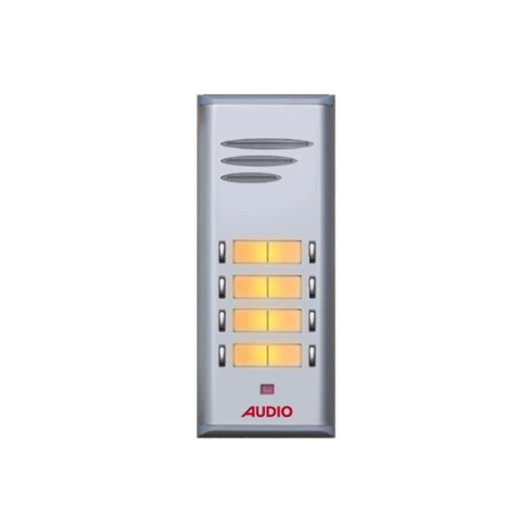 AUDIO 004845 E08 Çift Butonlu Zil Panel 8'li Fiyatı ürün görseli 1