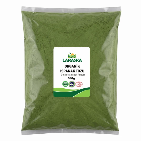 Organik Ispanak Tozu 500g Organic Spinach Powder ürün görseli 1