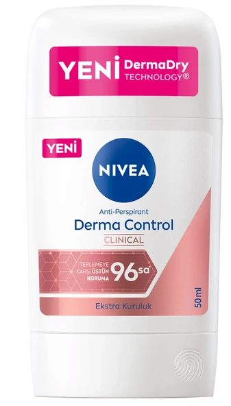 Nivea Derma Control Clinical Stick Deodorant 50 ml ürün görseli 1