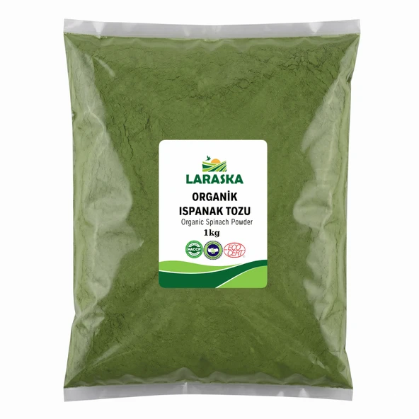 Organik Ispanak Tozu 1kg Organic Spinach Powder ürün görseli 1