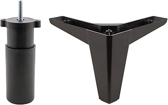 Sedir 12'Li Set Mobilya Tv Ünitesi Çekyat Koltuk Kanepe Destek Ayağı 12 Cm Siyah Baza Ayak ürün görseli 1