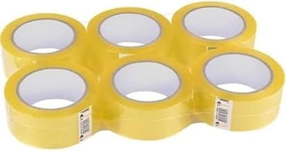 Luxbants 100 Metre 6 Adet Şeffaf Koli Bandı 45X100M ürün görseli 1